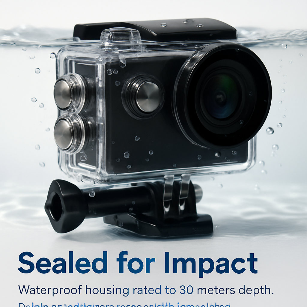 4K 6G+IR 170°Lens Action Camera
