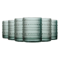 Tonal Hobnail Lowball Glassware, Set of 6