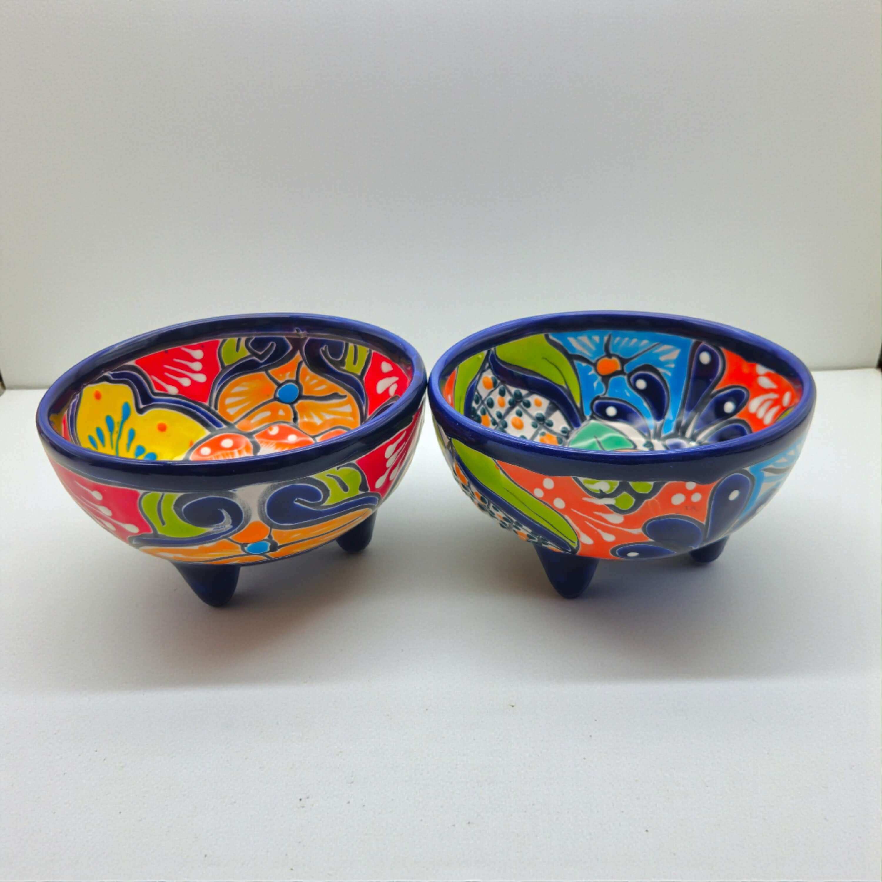 Talavera Salsa Bowl | Handcrafted Mexican Molcajete