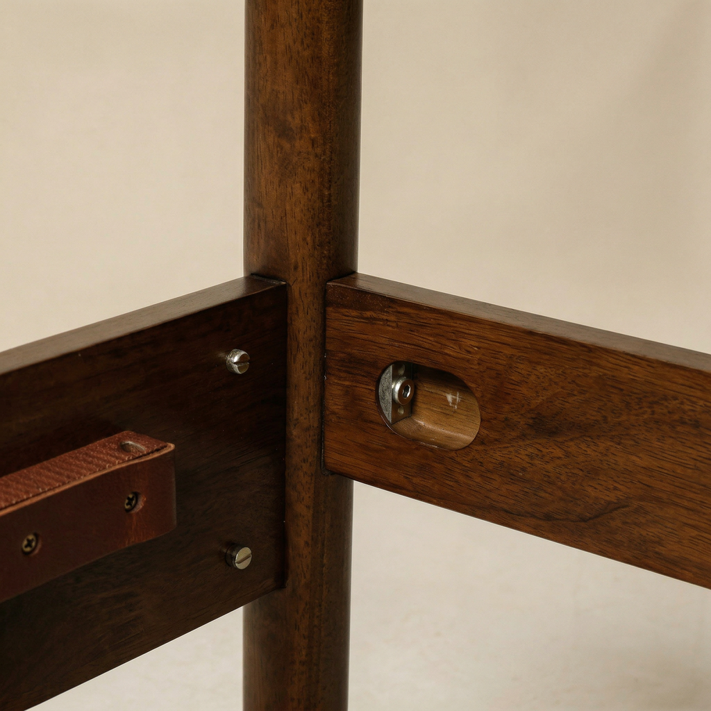 Frida Solid Wood Bed Frame