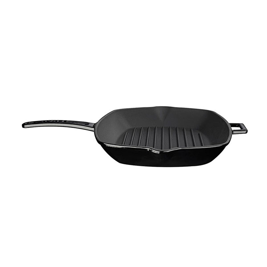 LAVA Cast Iron Rectangular Grill Pan - Durable, Versatile, and Healthy Cooking Option for Home Cooks