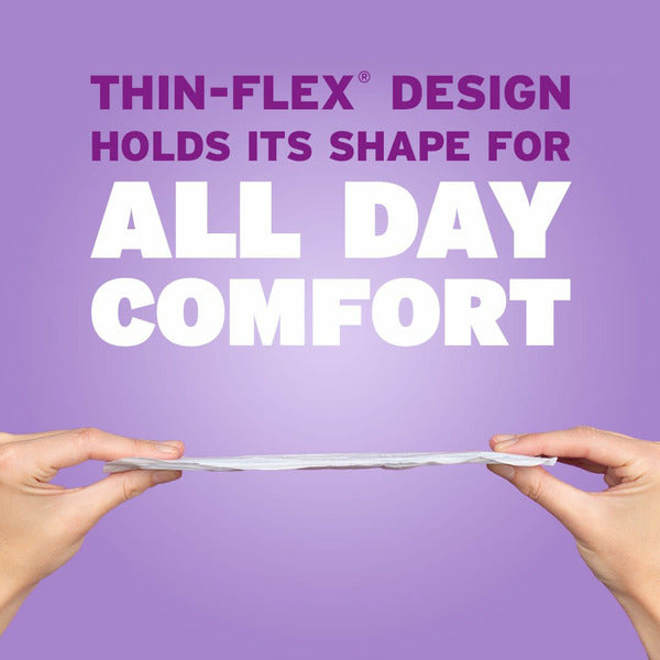 Poise Ultra Thin Incontinence Pads, Moderate Absorbency, Regular Length