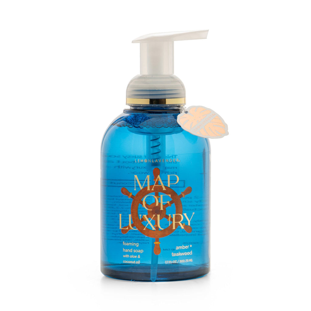 Lemon Lavender Foaming Hand Soap Map of Luxury Collection