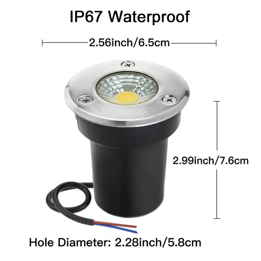Low Voltage Outdoor Ground Light for Garden, Pathway & Park