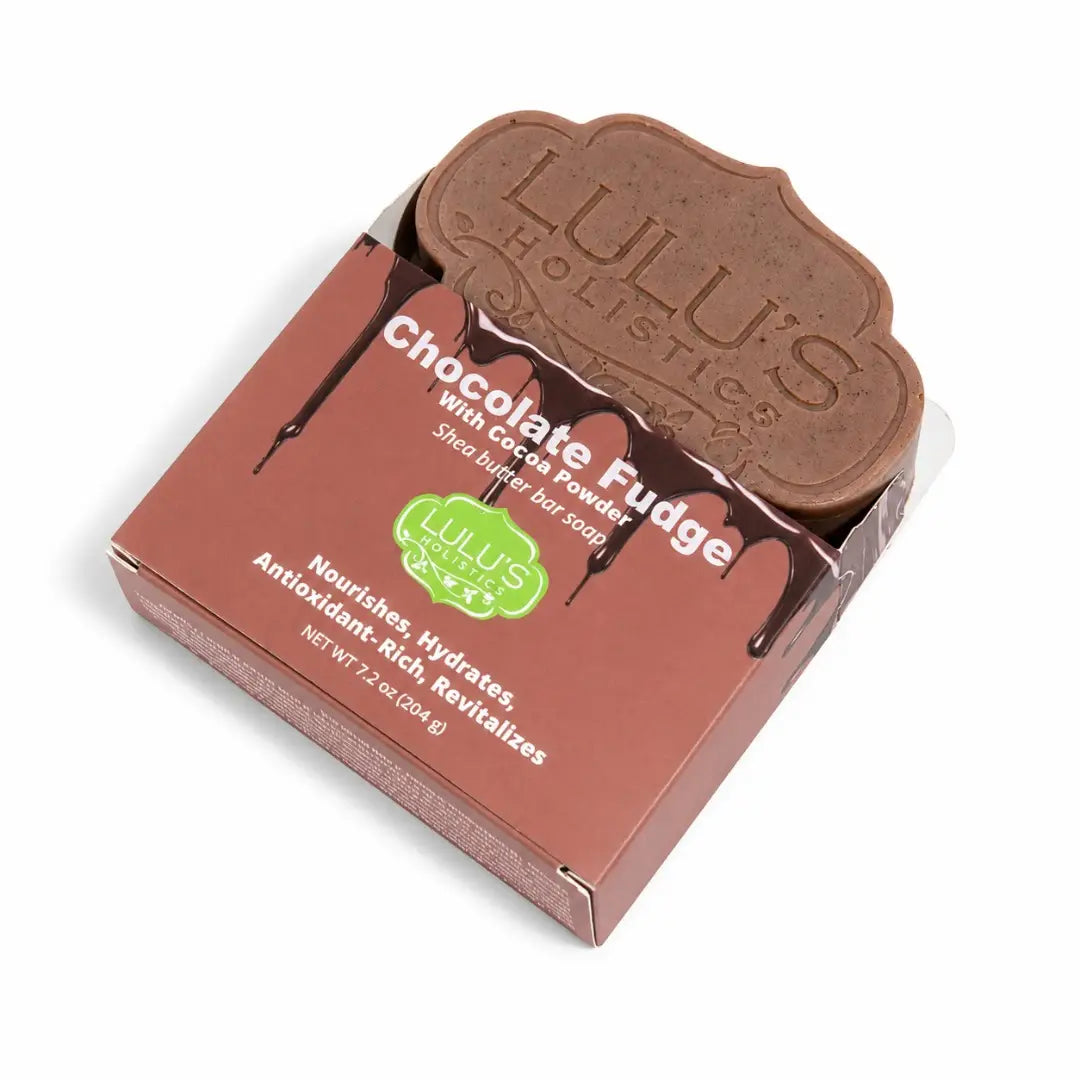 Chocolate Fudge Cocoa Shea Butter Bar Soap – Rich Nourishing Cleanse