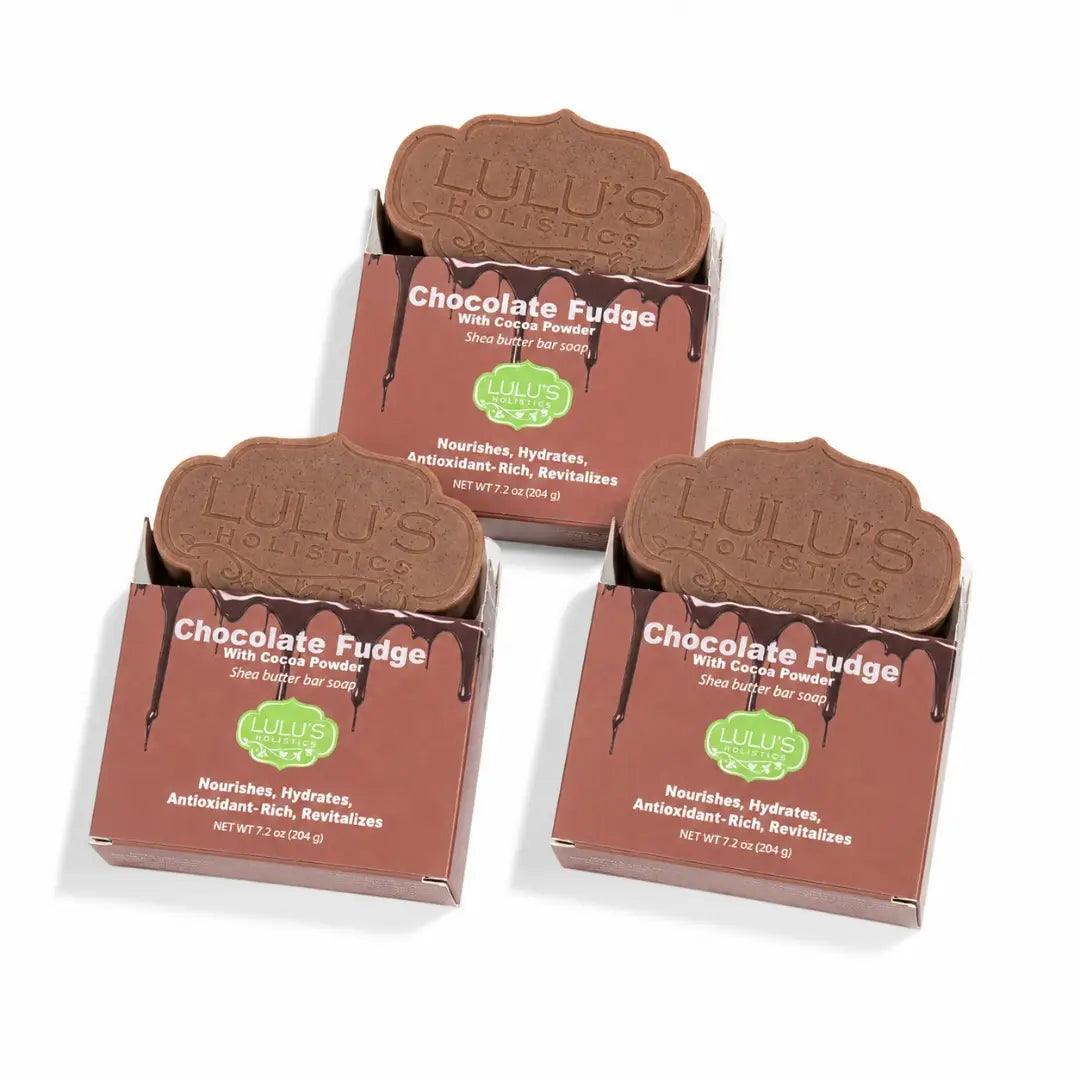 Chocolate Fudge Cocoa Shea Butter Bar Soap – Rich Nourishing Cleanse