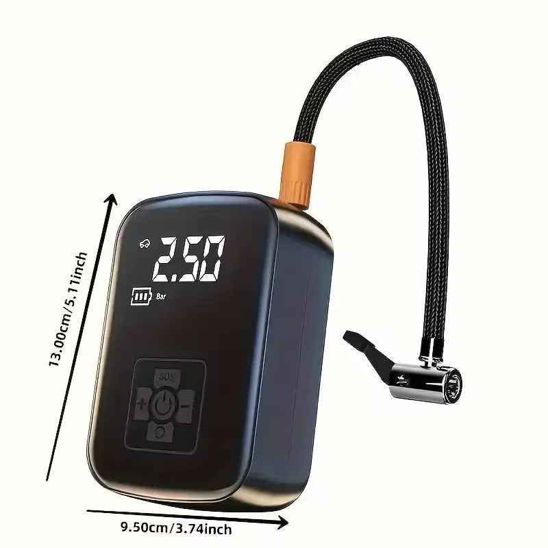 Wireless Digital Air Pump – Car, Bike, Sports, Emergency