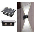 Modern Outdoor Solar Wall Lights with Waterproof Design