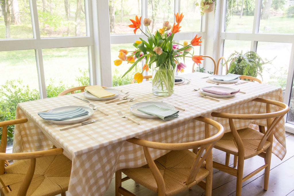 Gingham Tablecloth