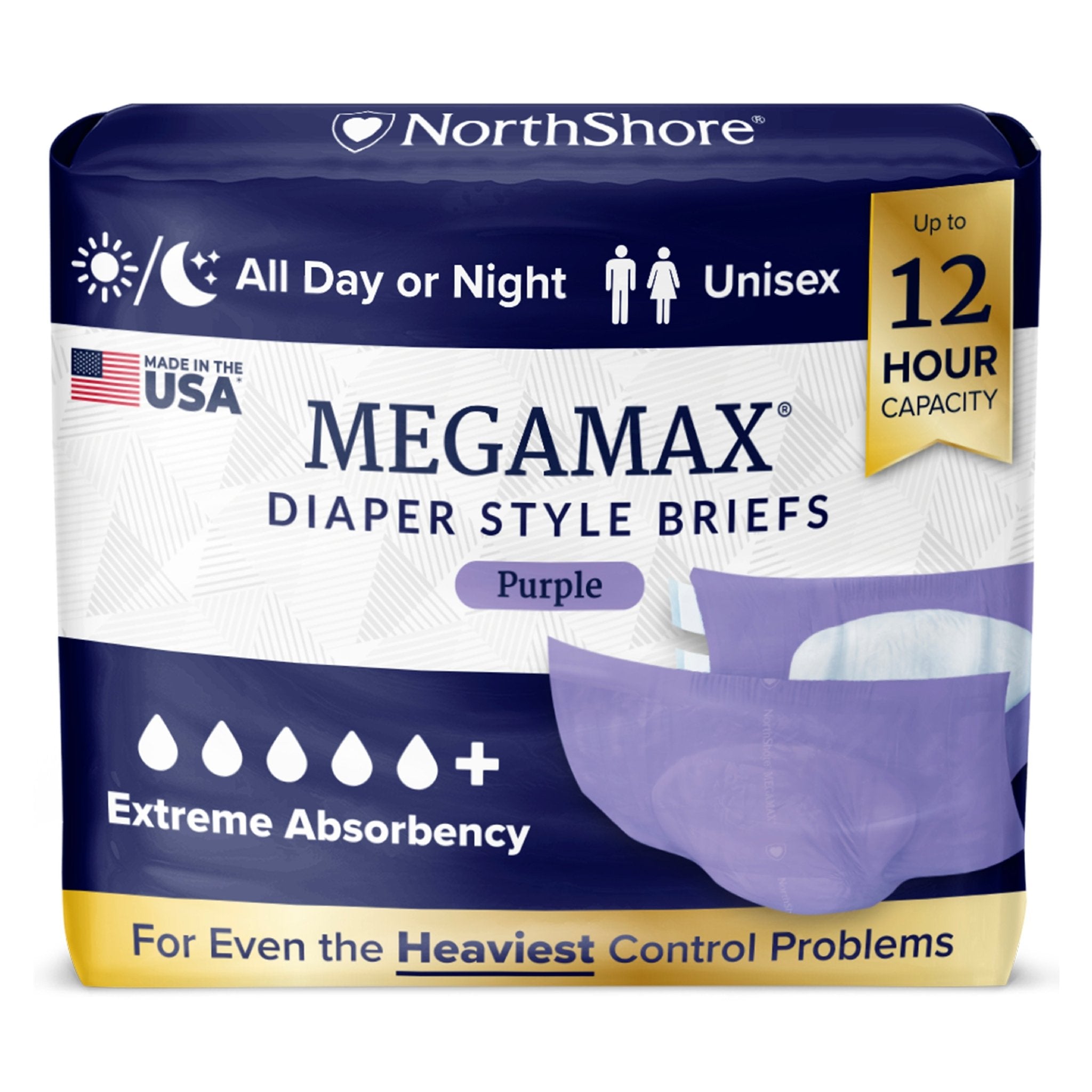 NorthShore MEGAMAX Adult Diapers