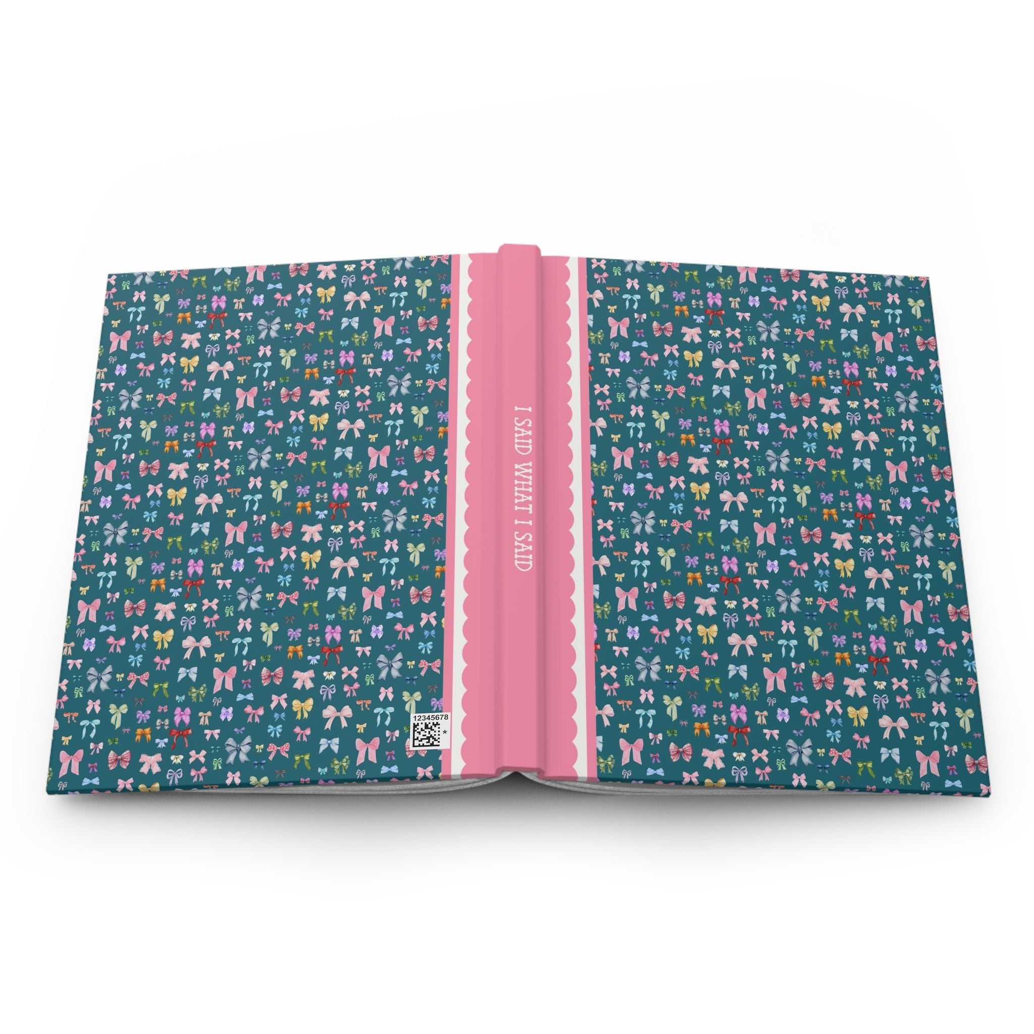 Notebook with Bows