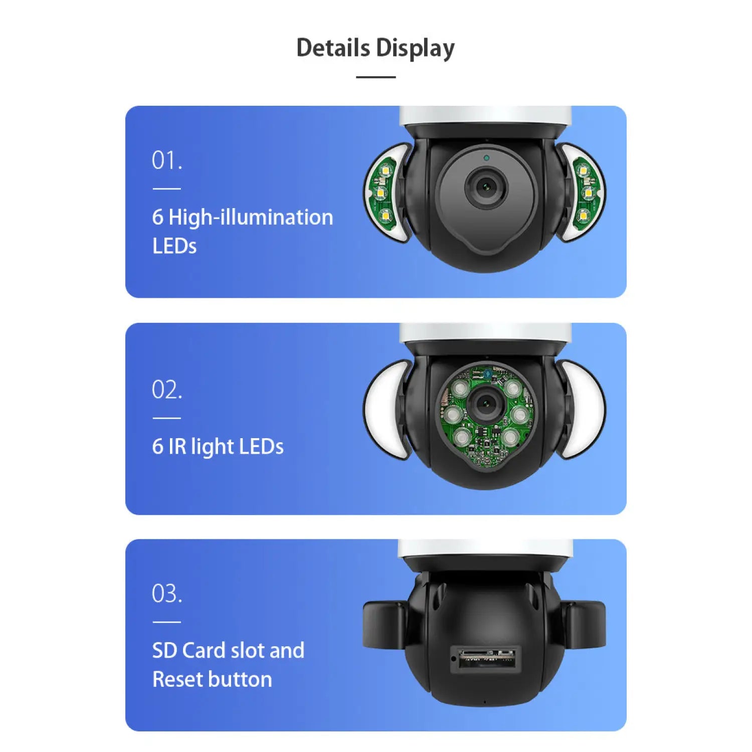 Outdoor Flood Light with 4G Surveillance Camera For Courtyard Lighting