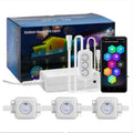 Outdoor LED Strip Light with RGB Effects for Garden and Wall Decor