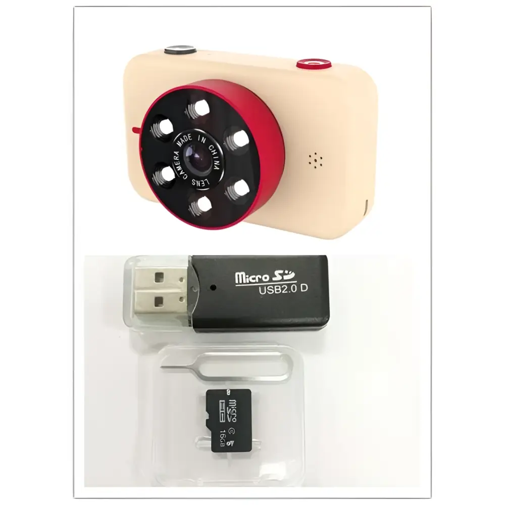 Pink Digital Mini Camera for Children