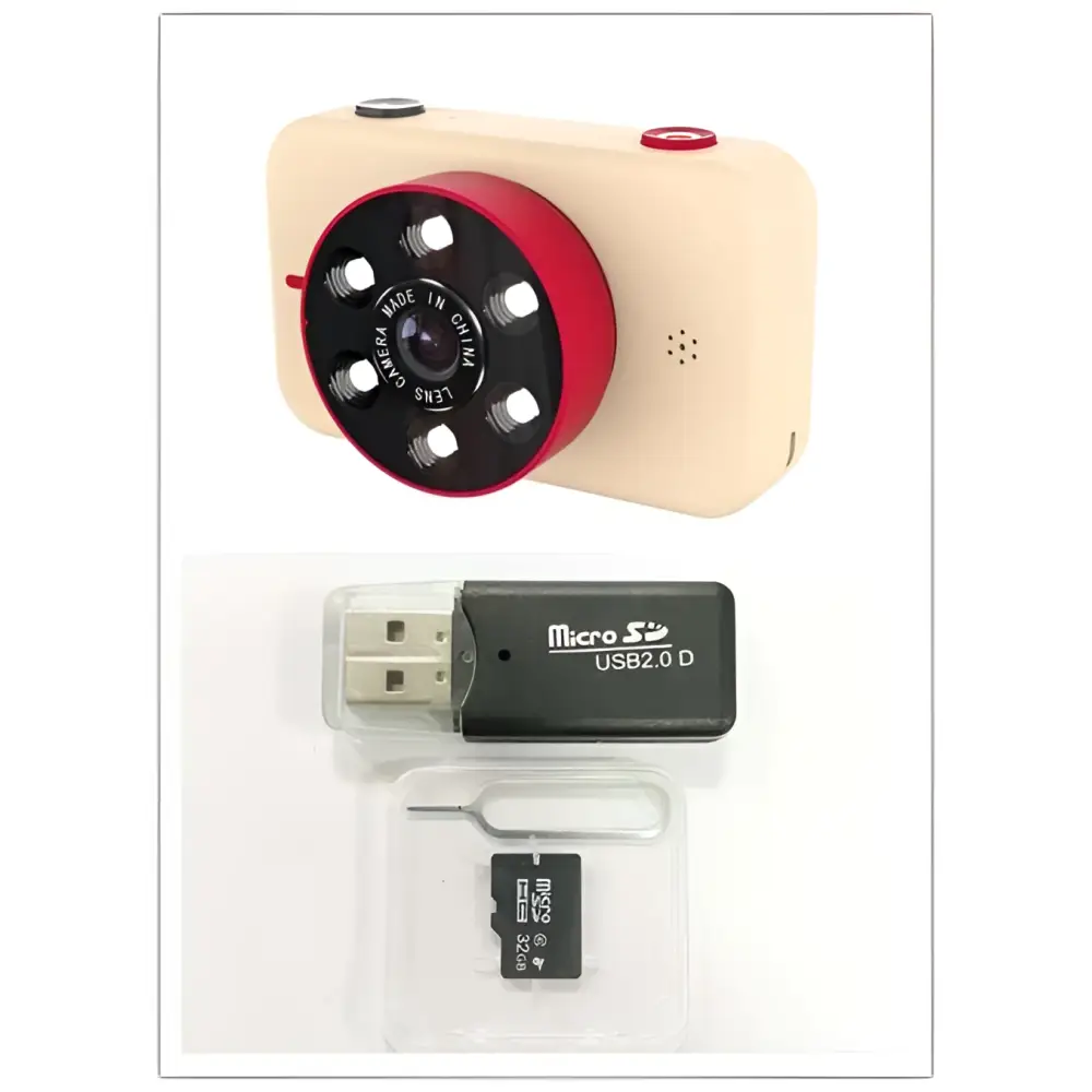 Pink Digital Mini Camera for Children