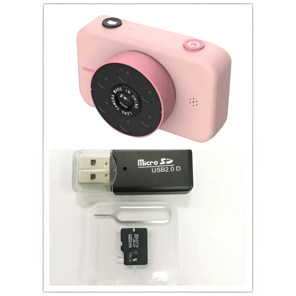 Pink Digital Mini Camera for Children