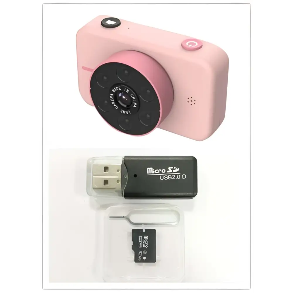 Pink Digital Mini Camera for Children