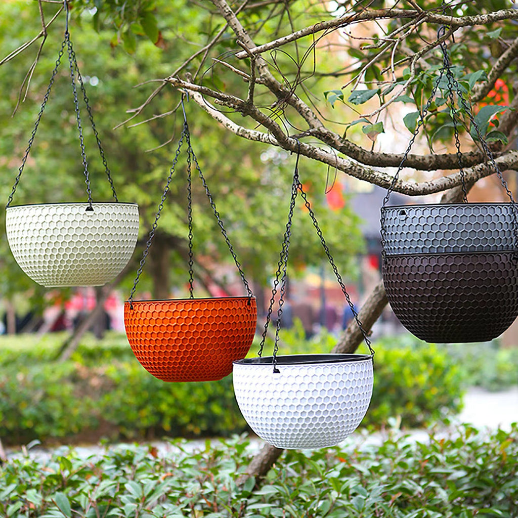 Hanging Round Basket Planter