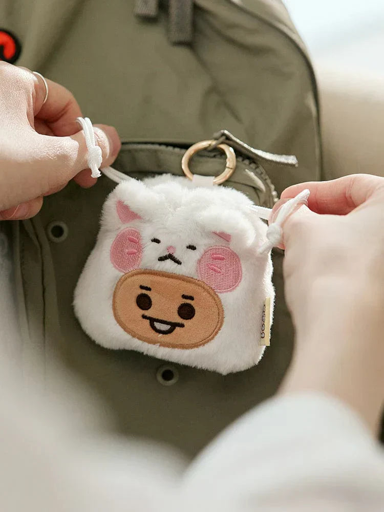 BT21 - Baby Fluffy String Mini Bag Charm Pouch