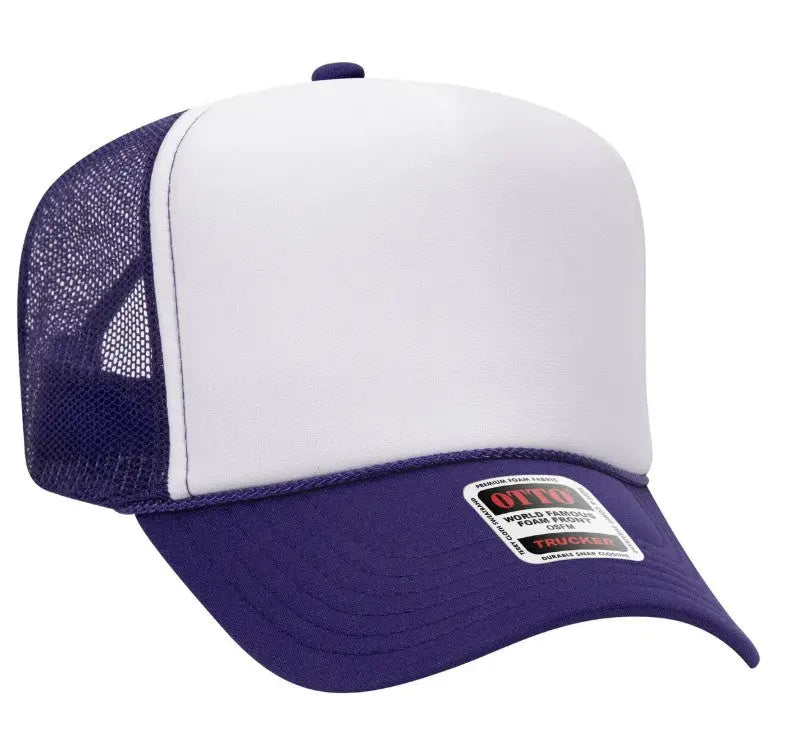 I Keep Us In Trouble Adult Otto Foam Trucker Hat