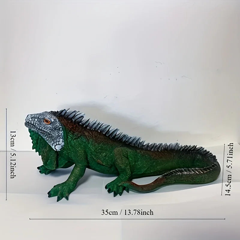 Realistic Iguana Garden Statue Detailed Lizard Decor