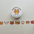 Cat Face Washi Tape | 20mm x 10m