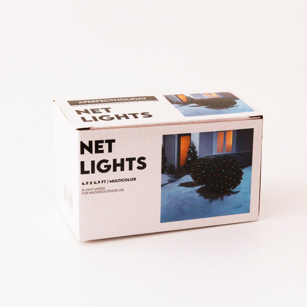 100 LED 4.9ft x 4.9ft Net lights - Multicolor