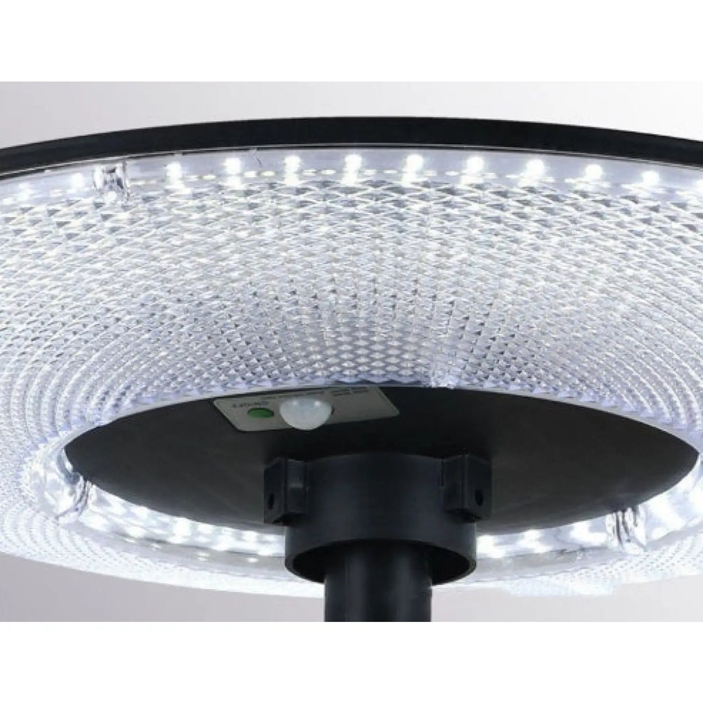 Solar-Powered Outdoor Light on Pole for Garden & Street
