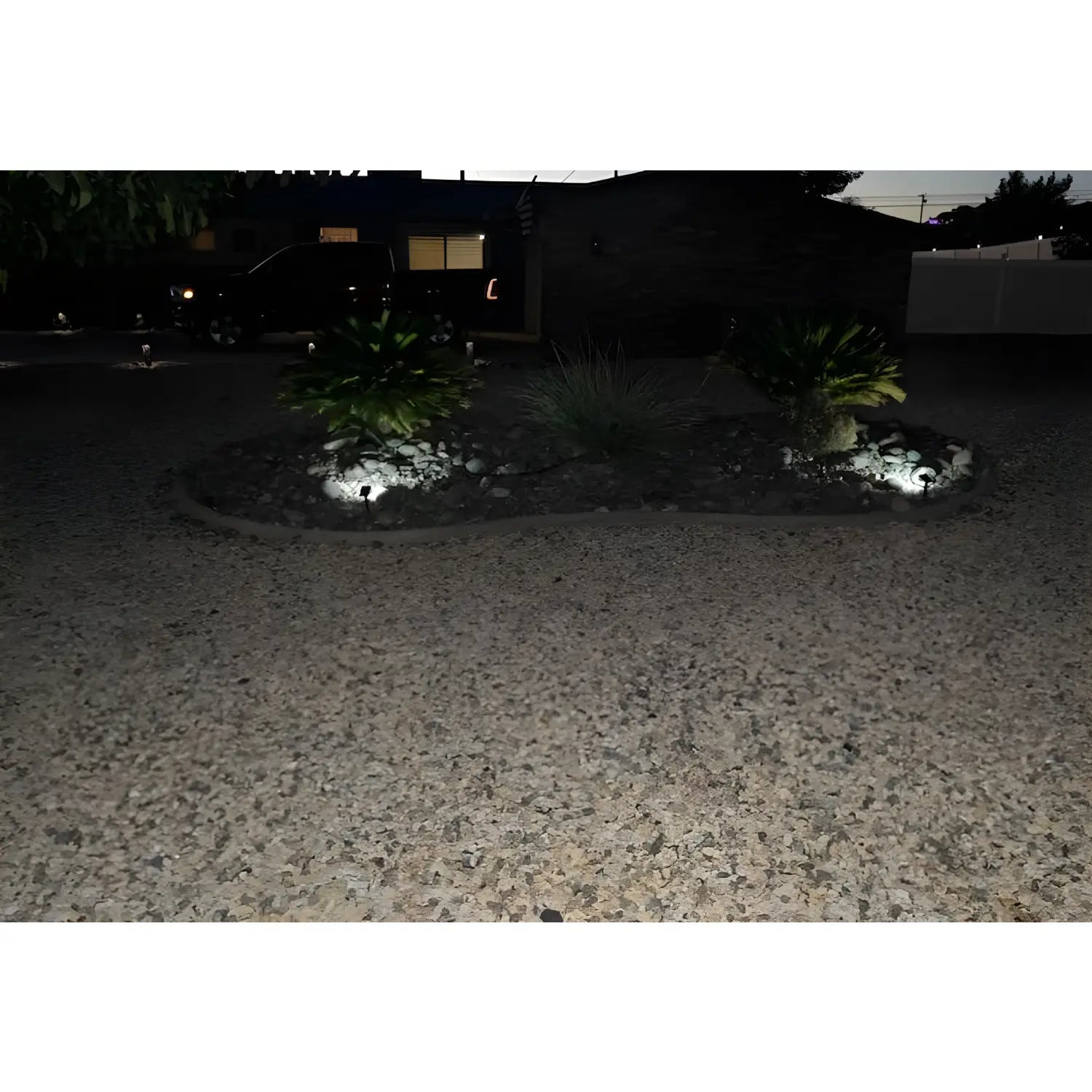 Solar Spot Lights Outdoor with Spike - 2 Pack