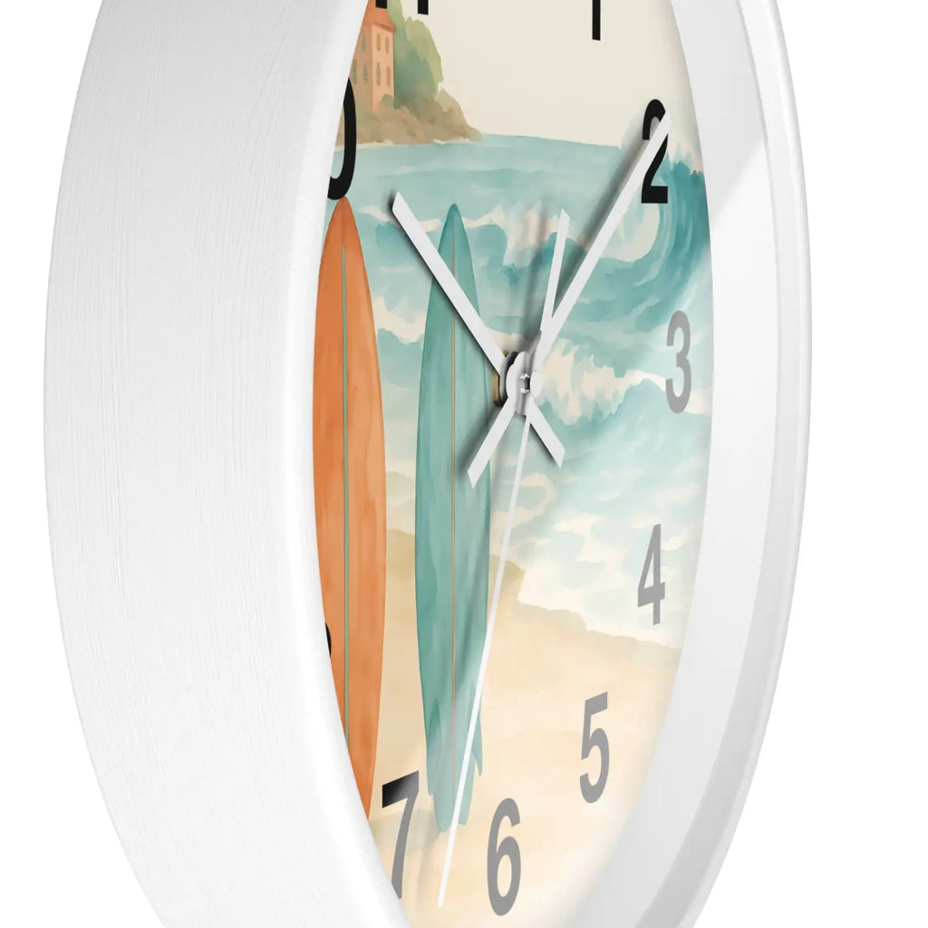 Vintage Surfboards – Wooden Wall Clock - Dipaliz