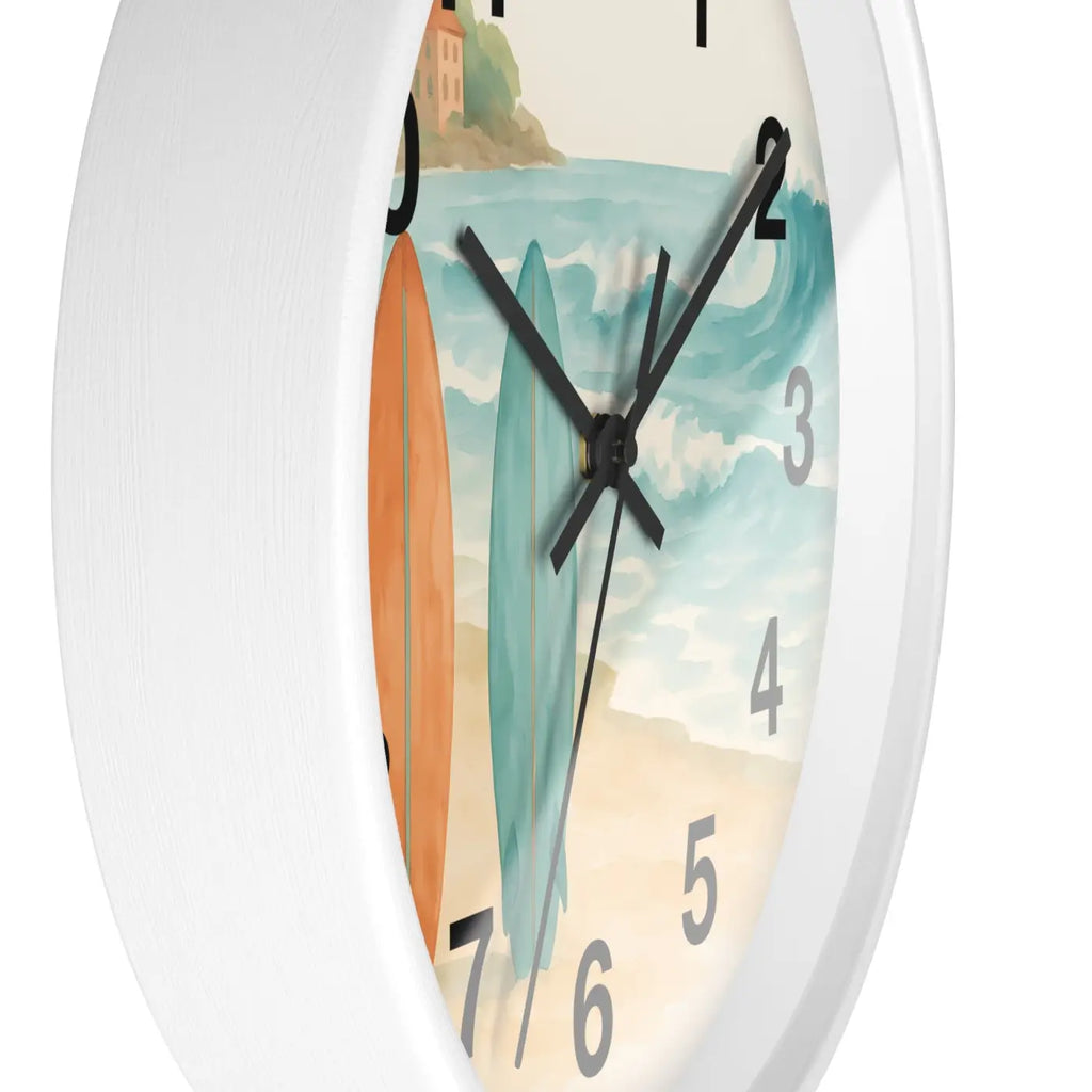 Vintage Surfboards – Wooden Wall Clock - Dipaliz