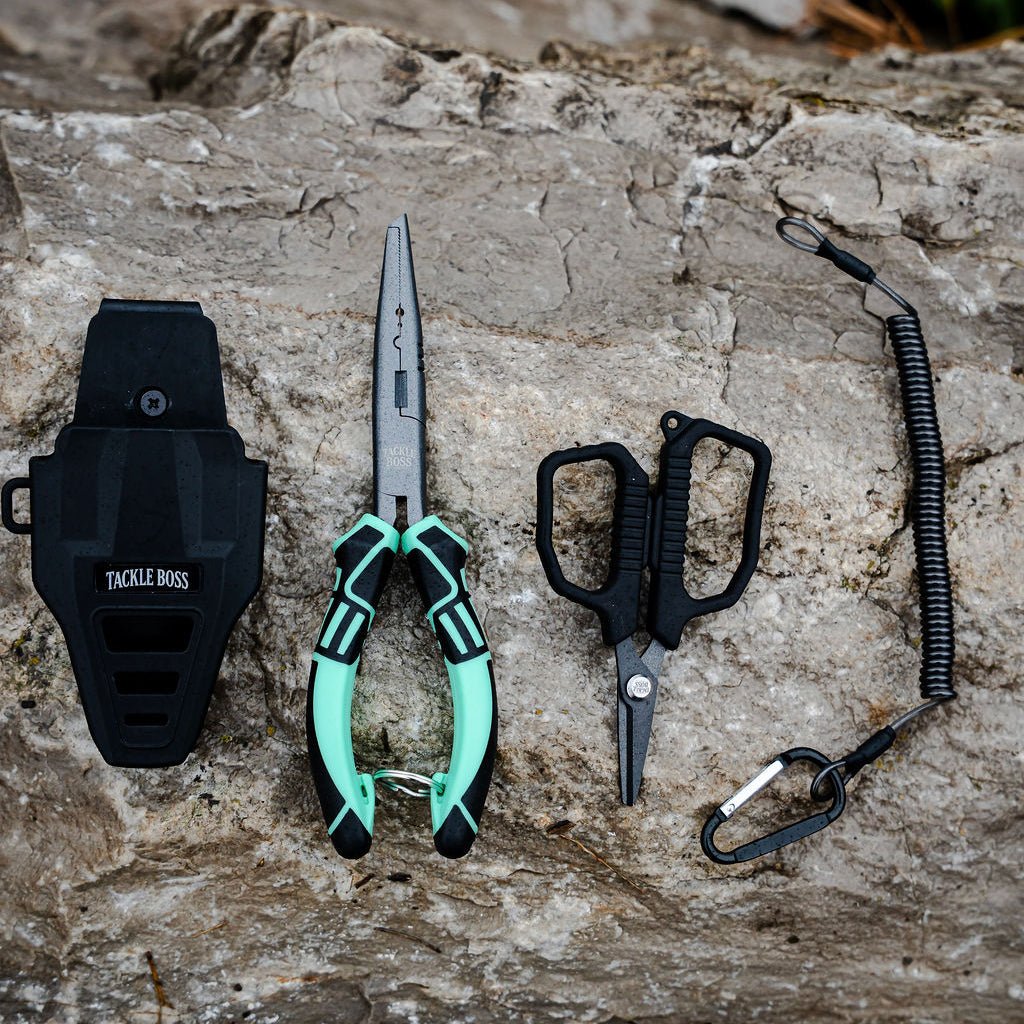 Tackle Boss 4 pcs Outlaw Fishing Plier Set