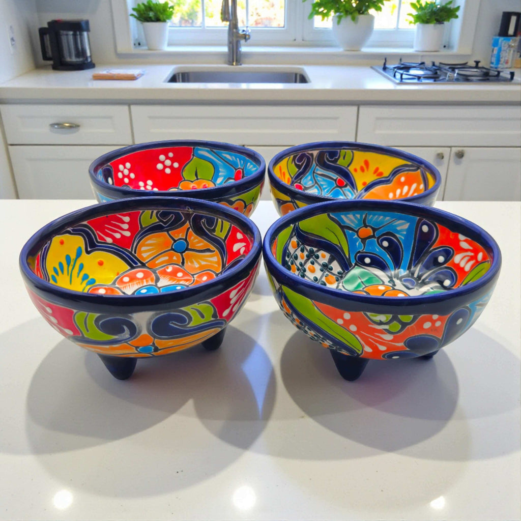 Talavera Salsa Bowl | Handcrafted Mexican Molcajete