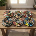 20-Piece Talavera Dinnerware Set | Handmade Floral Tableware (Seats 6)