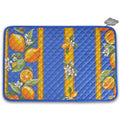 French Provencal placemat - Cotton - Lemons blue - Tissus Toselli
