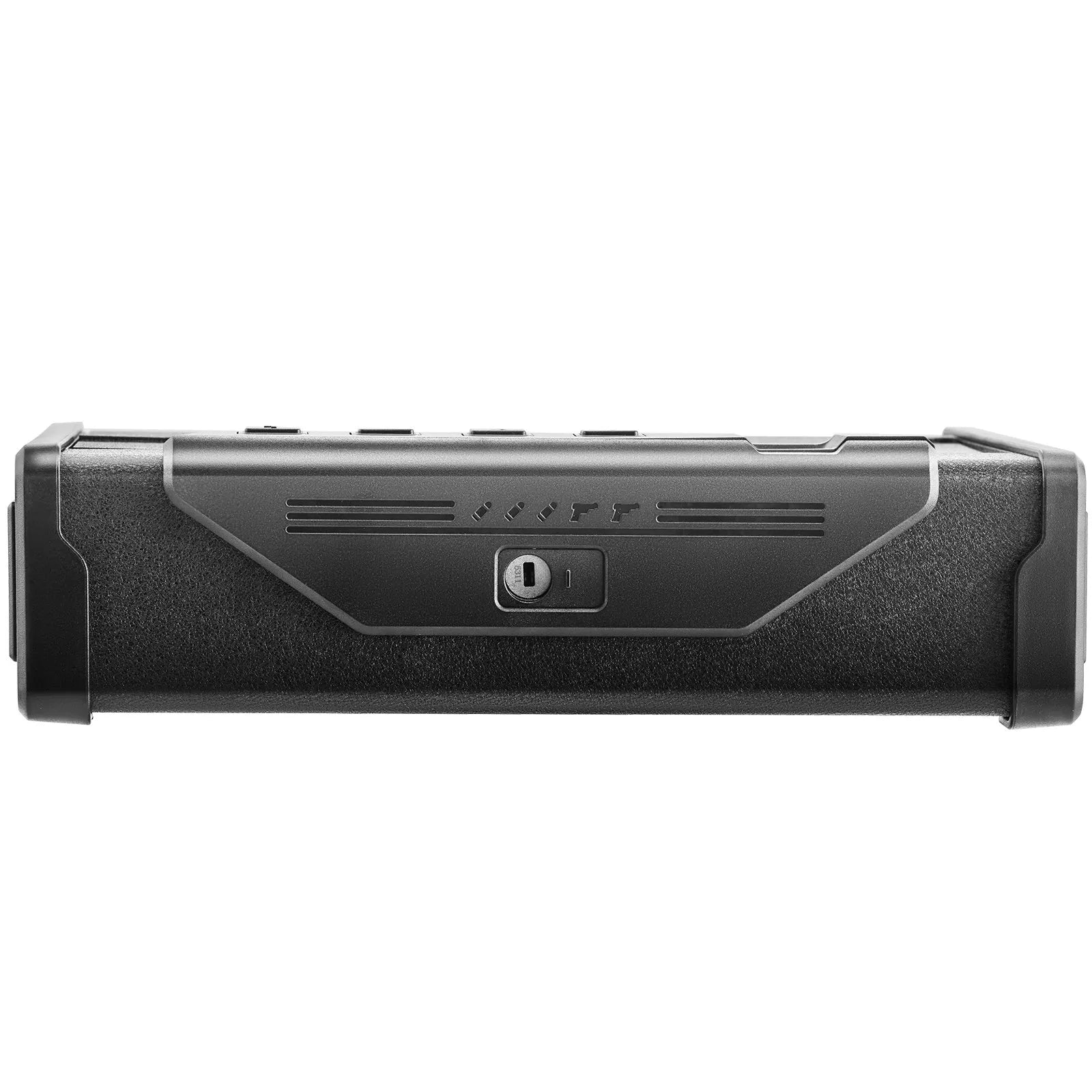 Gun Safe for Pistols, Biometric Gun Safe with Three Quick Access Ways of Fingerprints, Passwords and Keys, Handgun Safe for 2 Pistols for Home, Bedside, Nightstand, Car