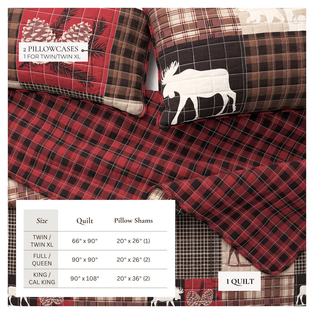 Rustic Landscape Quilt Set - Matthew Collection