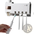 Uv Sterilizer Toothbrush Holder and Dispenser
