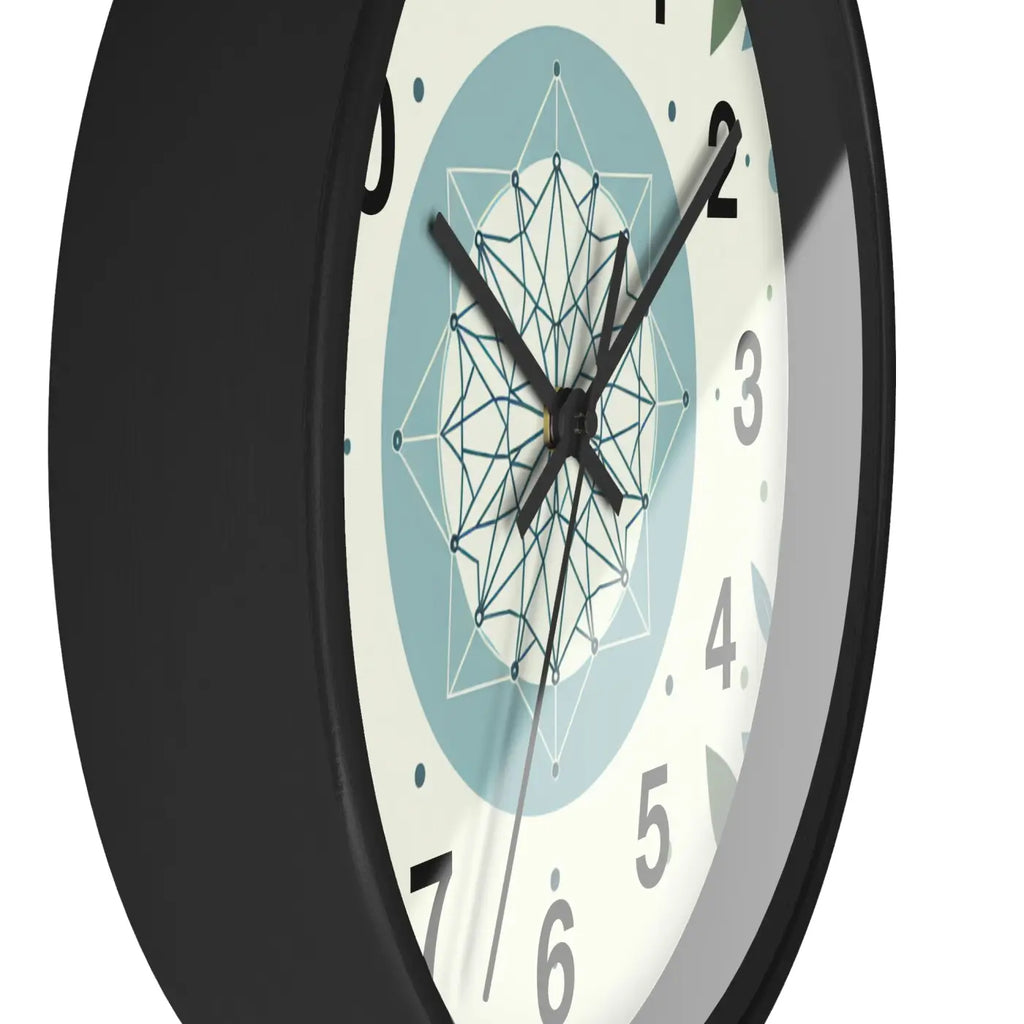 Abstract Art Wall Clock – Wood Nature Decor - Dipaliz