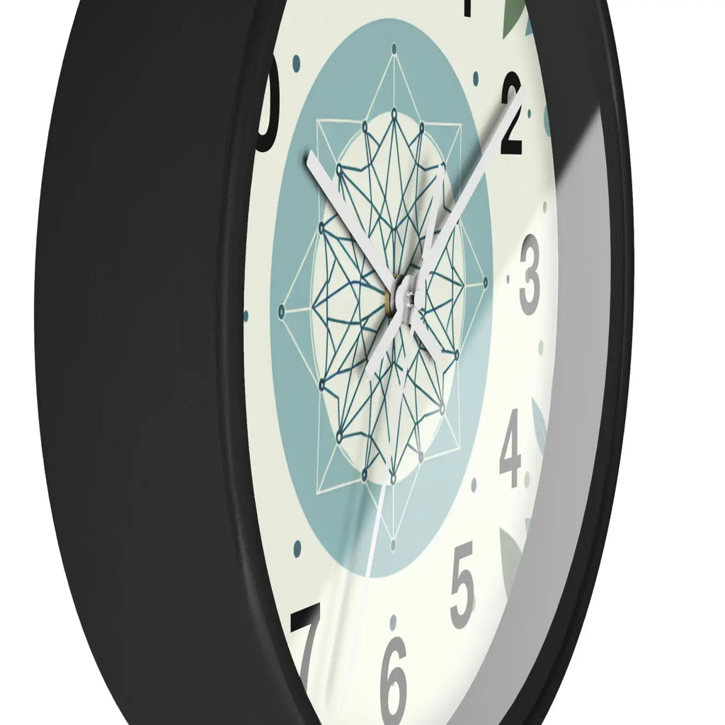Abstract Art Wall Clock – Wood Nature Decor - Dipaliz