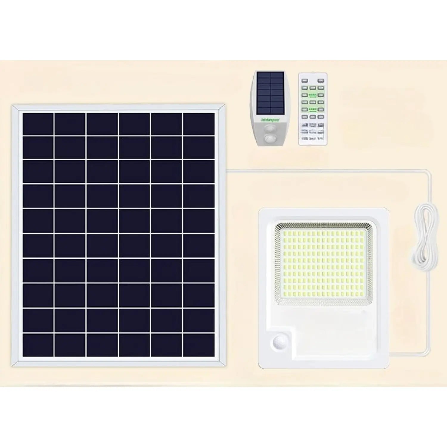 Waterproof Outdoor Solar Lamp for Home & Pathways