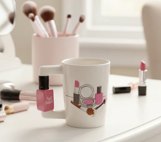 Makeup Tools Ceramic Mug