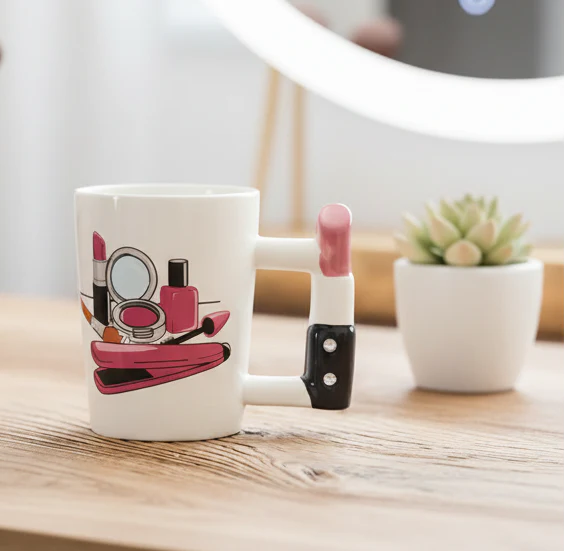 Makeup Tools Ceramic Mug